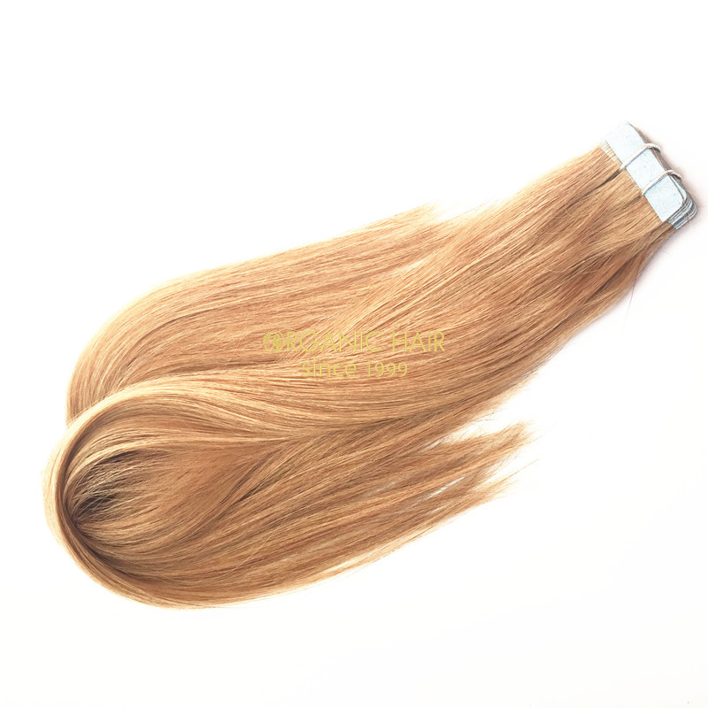 Remy natural hair extensions tape hair in Australia